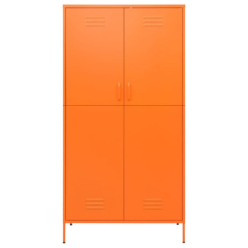 Lady Jillian -  Wardrobe Orange 90x50x180 cm Steel
